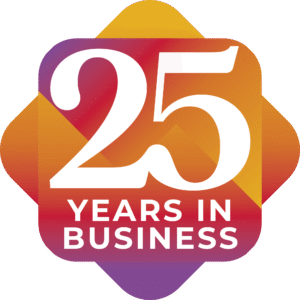 25 years in business